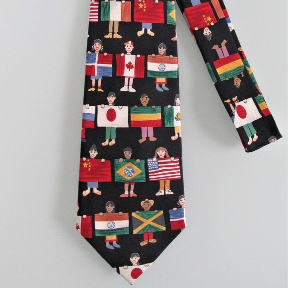 Save The Children Men's Silk Tie - Picture 1 of 4